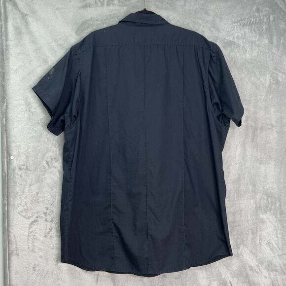 5.11 Tactical Series Mens 2XL Shirt blue Pockets Workwear Auto Shop Mechanic - Picture 8 of 13